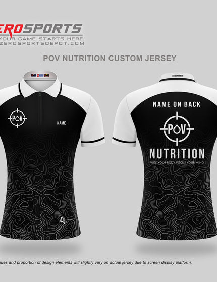 POV Nutrition Short Sleeve Jersey - Ladies
